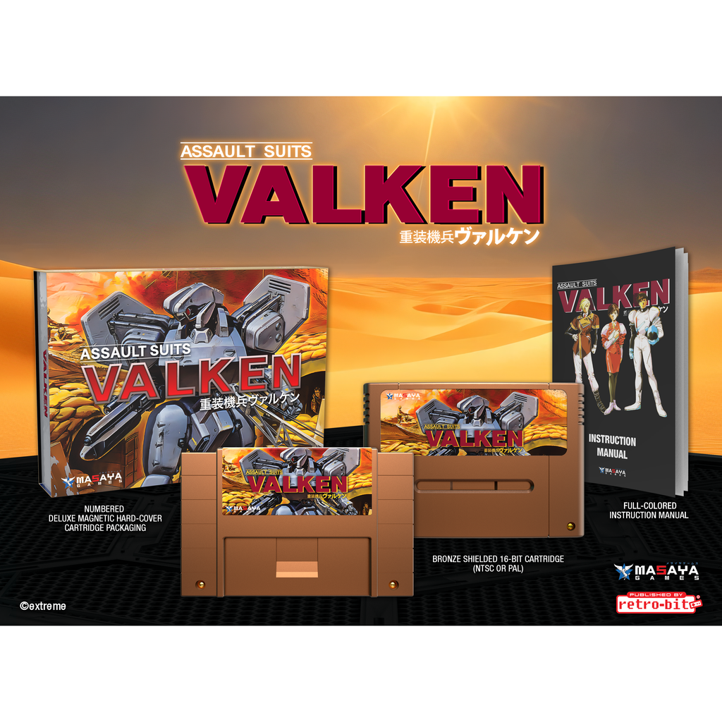 Assault Suits Valken: Collectors & Deluxe Edition Sets (NTSC)