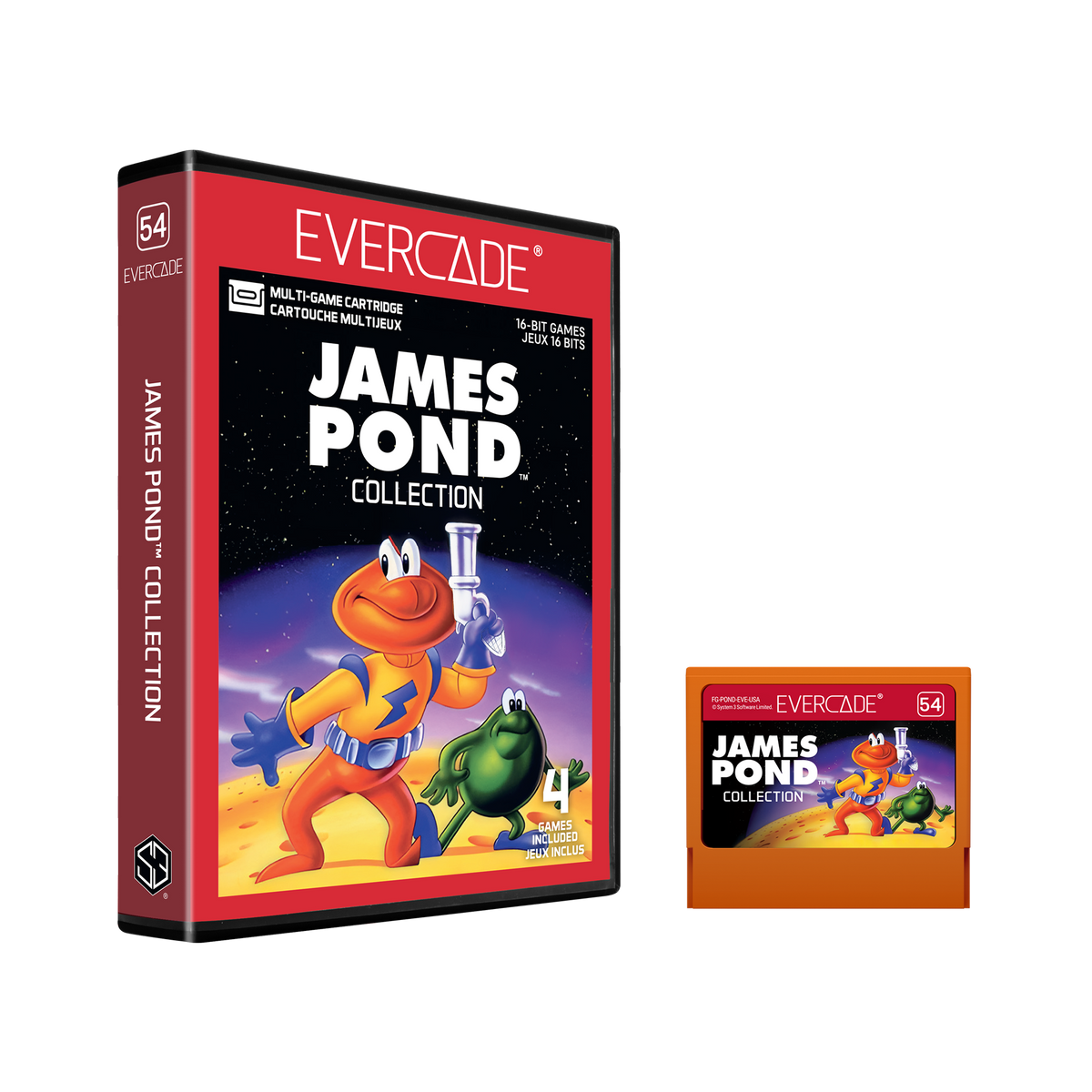 Evercade James Pond Collection