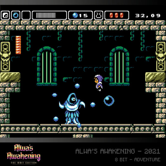 Evercade Alwa’s Awakening / Cathedral for Game – CastleMania Games
