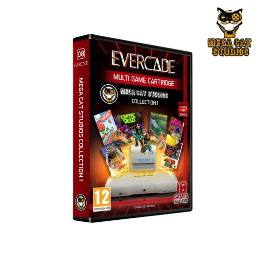 Evercade Mega Cat Cartridge 1 for Game – CastleMania Games