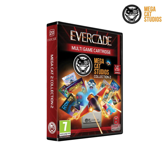 Evercade Mega Cat Cartridge 2 for Game – CastleMania Games