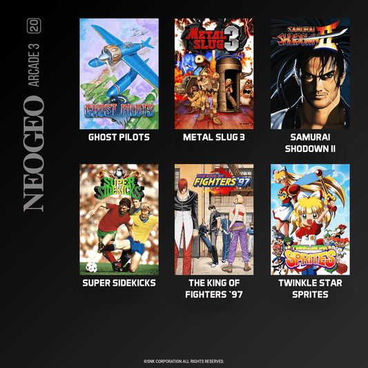 Evercade NEOGEO Arcade Collection 3 for Game – CastleMania Games