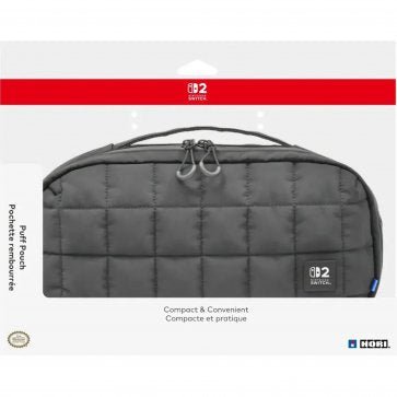 HORI Puff Pouch for Nintendo Switch 2 - Black for Travel Bag/ Case – CastleMania Games