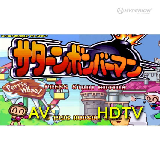 Hyperkin Saturn HDTV Cable for A/V Adapter – CastleMania Games