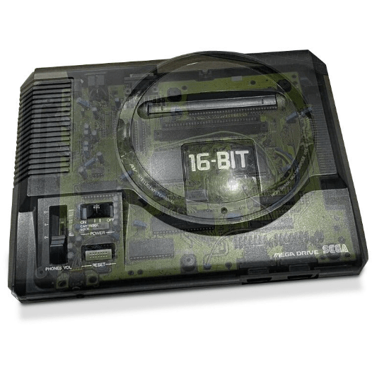 Retro Game Restore Genesis/Mega Drive Transparent Housings for Casing/Housing – CastleMania Games