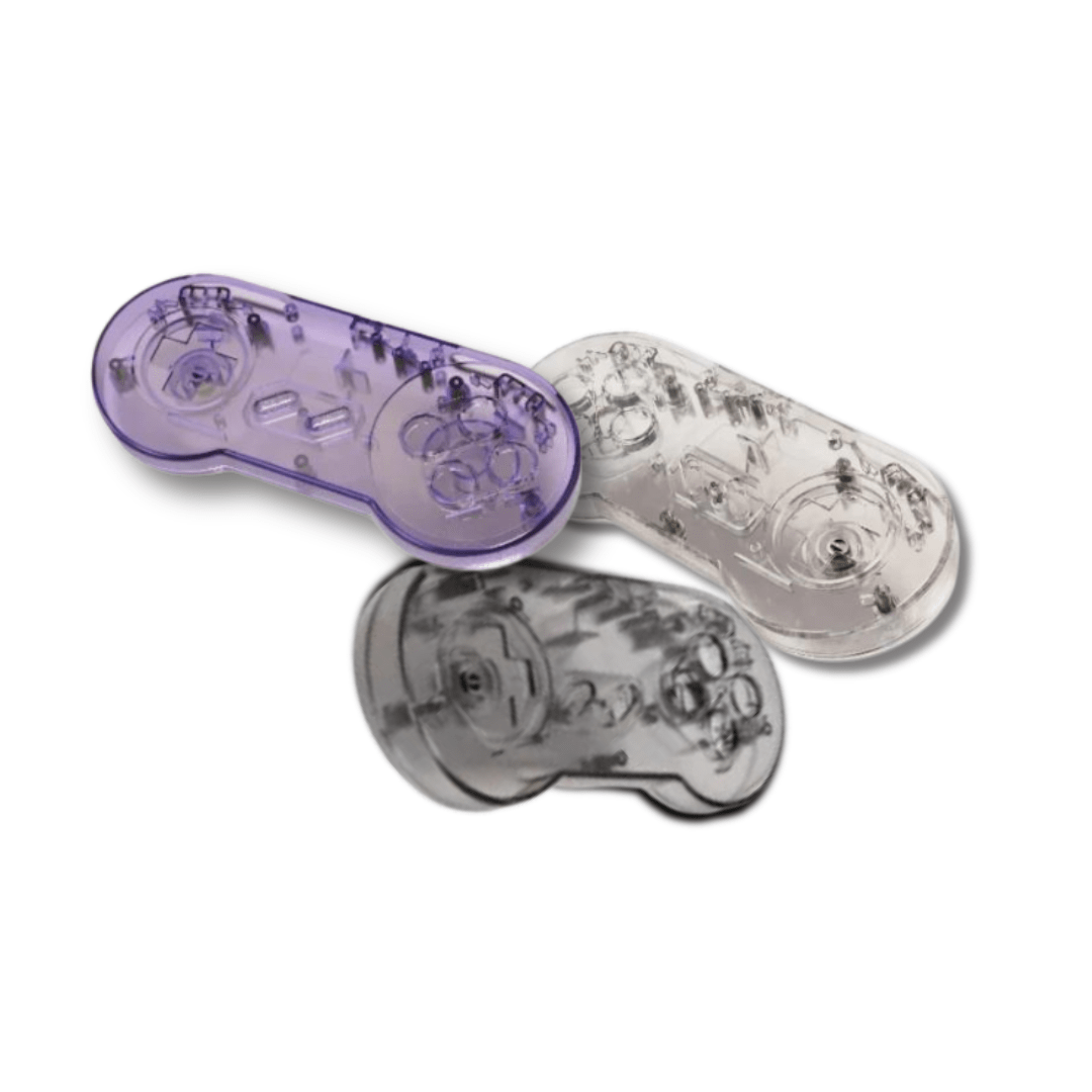 Retro Game Restore SNES Super Famicom Controller Transparent