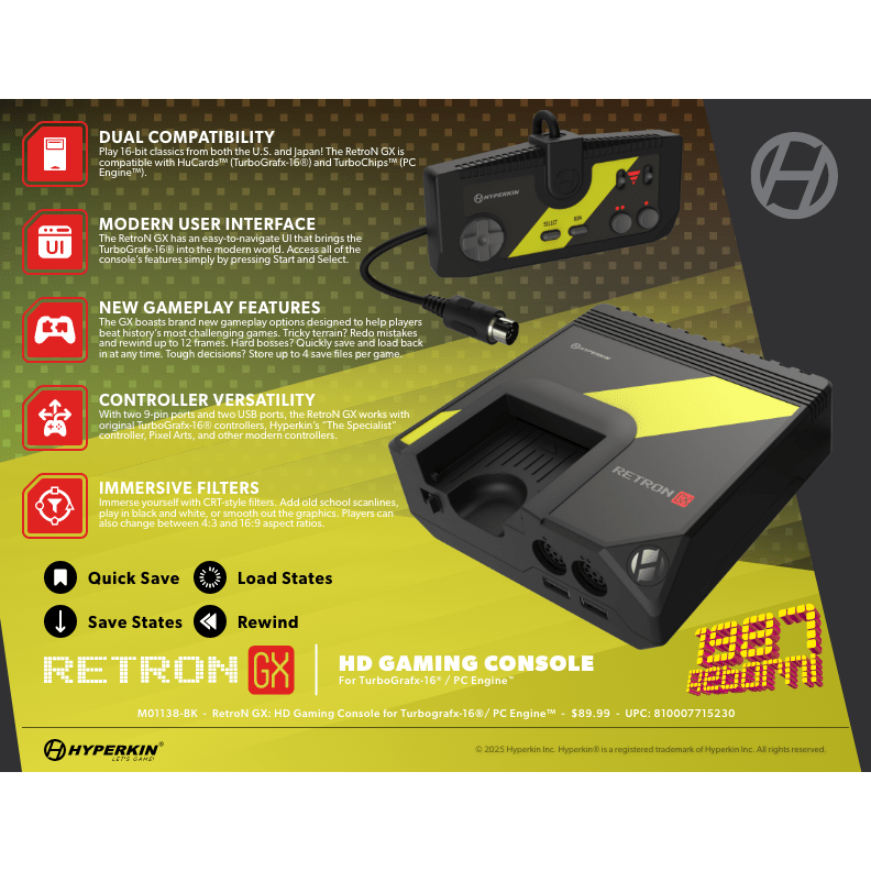 RetroN GX Retro HD Gaming Console for Console – CastleMania Games