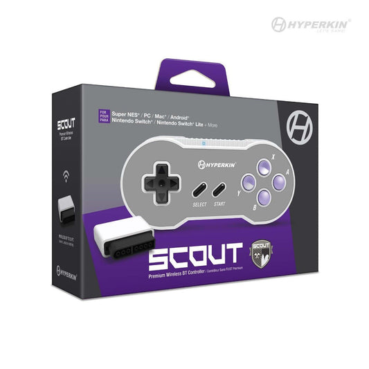 Scout Premium BT Controller - SNES for Controller – CastleMania Games