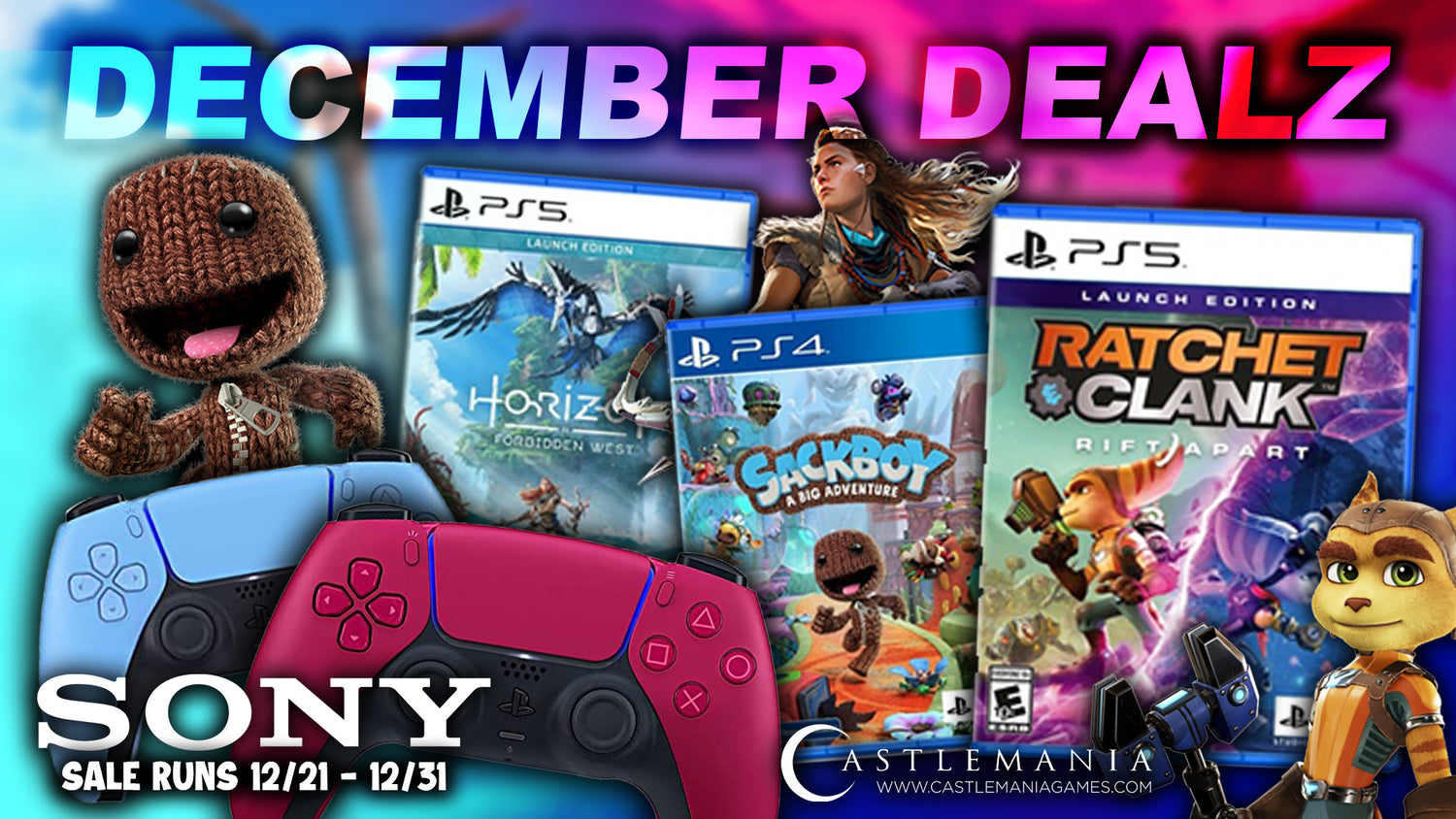 Save on Dealz from SONY now through December 31st!