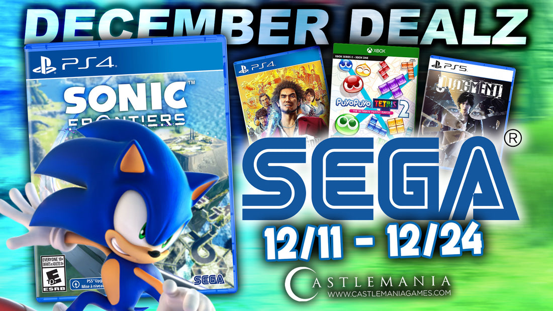 Save on Dealz from SEGA now through December 24th!