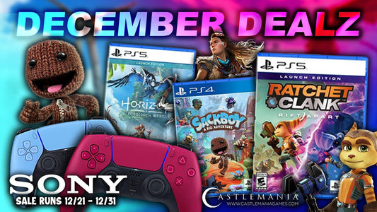 Save on Dealz from SONY now through December 31st! - CastleMania Games
