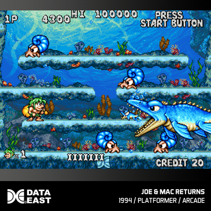 Evercade Data East Arcade Collection 2