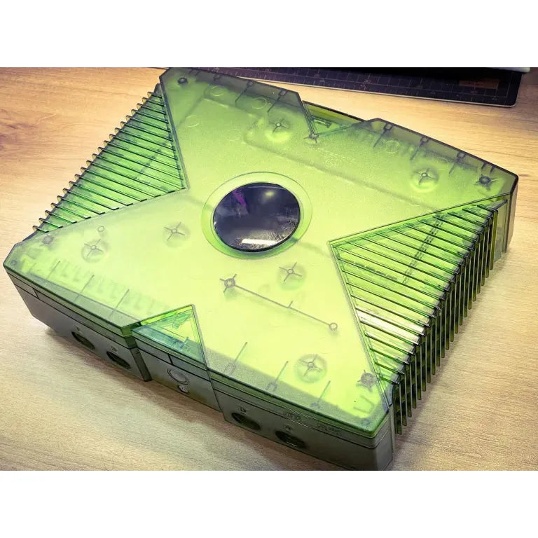 Retro Game Restore Xbox Transparent Housings – CastleMania Games