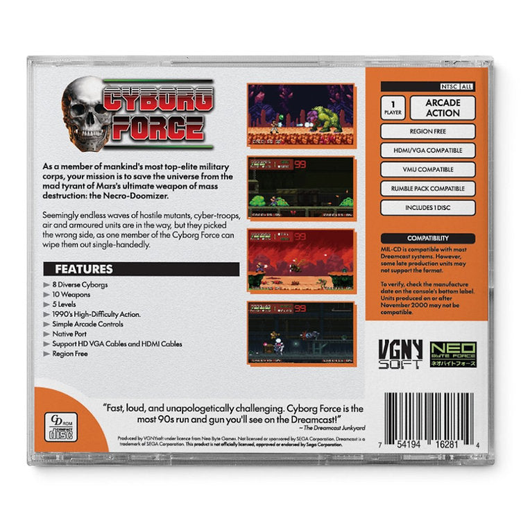 Cyborg Force (Limited Edition) [Sega Dreamcast]