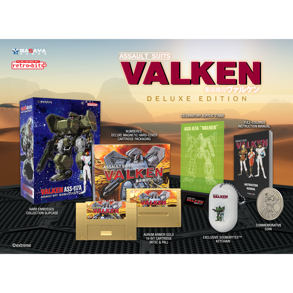 Assault Suits Valken: Collectors & Deluxe Edition Sets (NTSC)