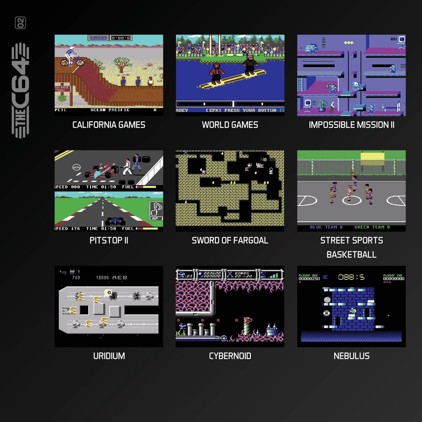 Evercade The C64 Collection #2 - CastleMania Games