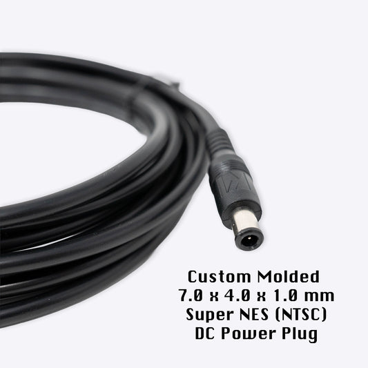 RetroTap DC Power Cable for Nintendo SNES (NA), Virtual Boy (7 x 4 x 1 mm)