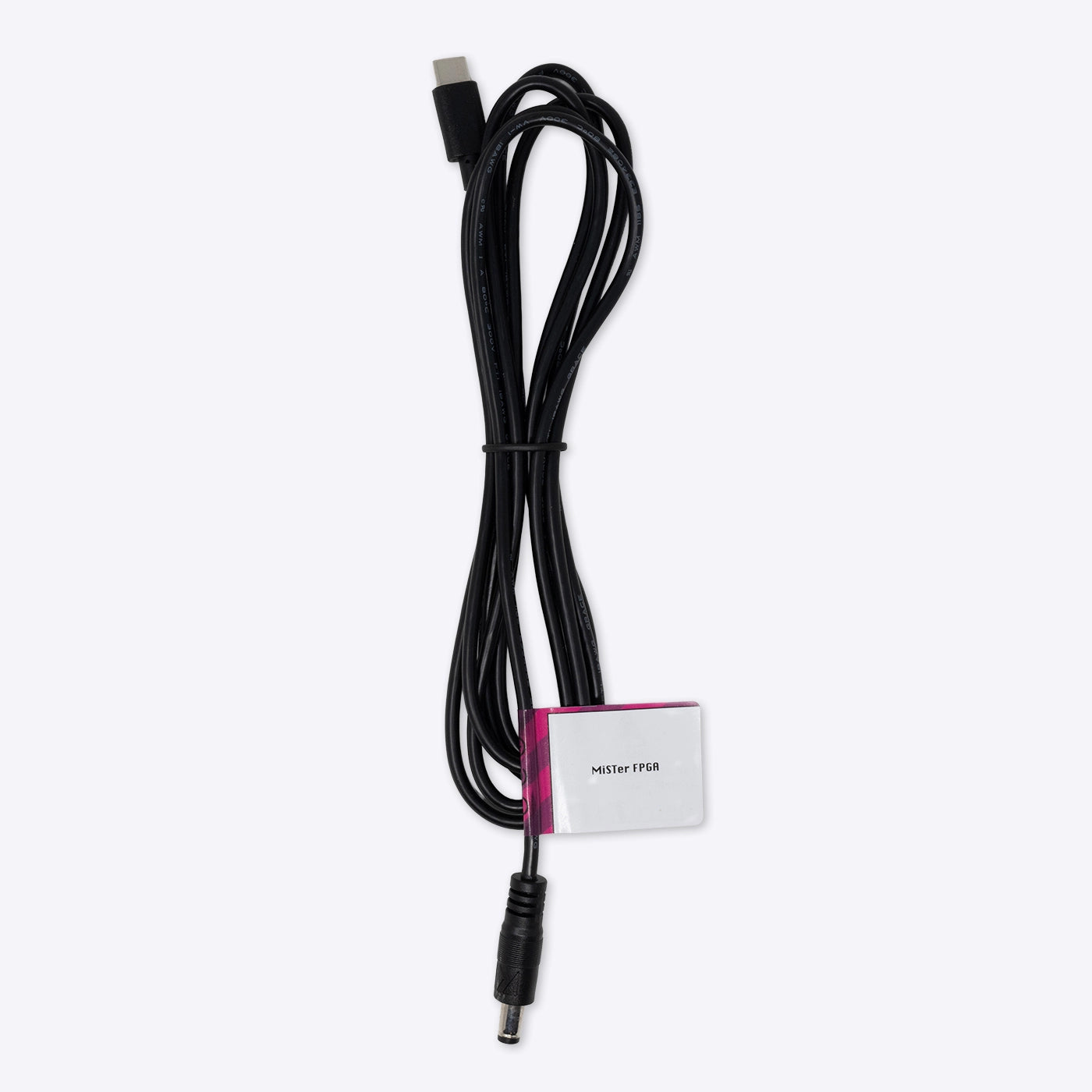 RetroTap DC Power Cable for MiSTer FPGA (USB-C to 5.5 x 2.1 mm)
