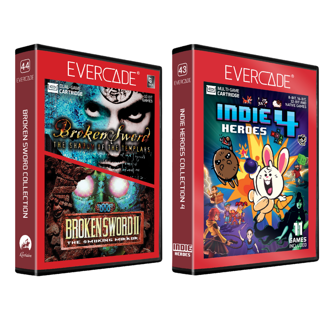 Evercade Broken Sword & Indie Heroes 4