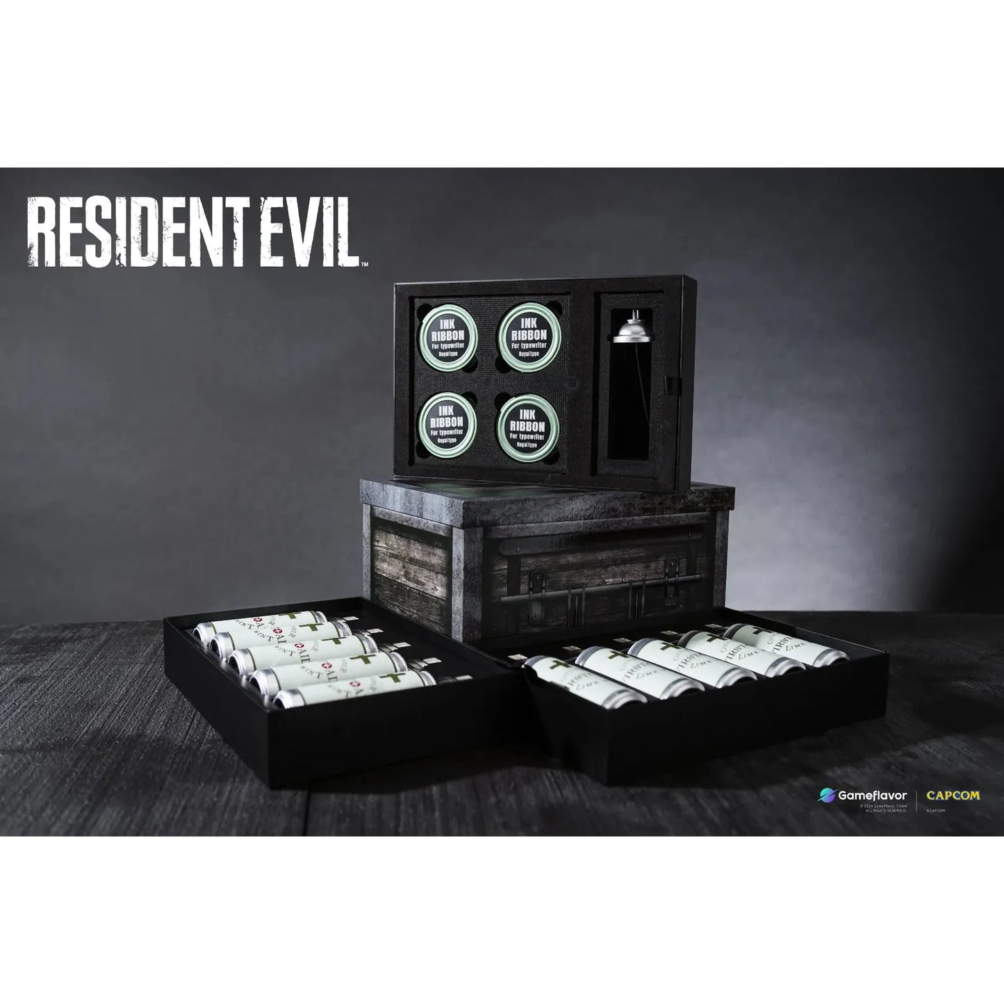 Resident Evil First Aid Drink - Limited Collector’s Box