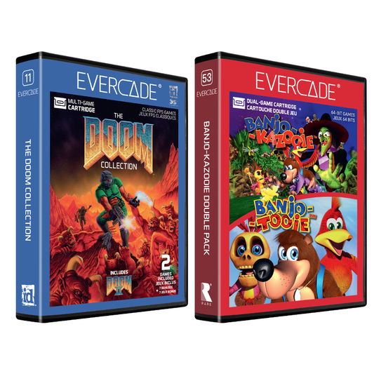 Evercade DOOM Collection and Banjo-Kazooie Double Pack