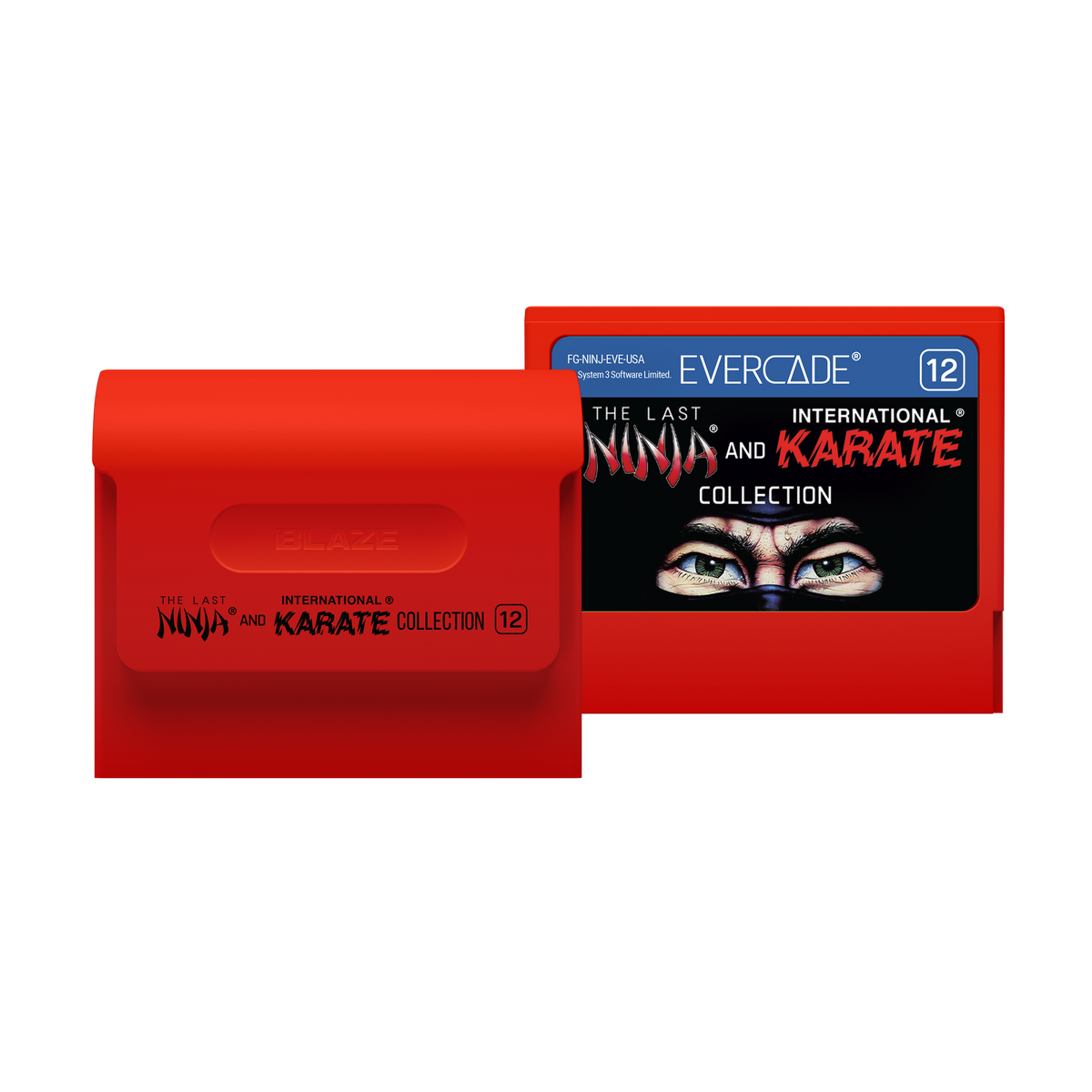Evercade James Pond and The Last Ninja and IK Collection Bundle
