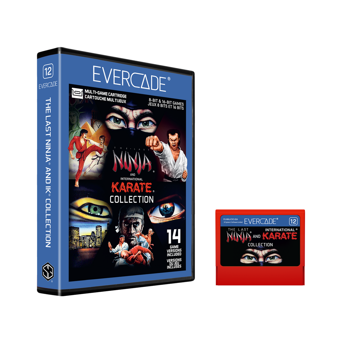 Evercade The Last Ninja and IK Collection