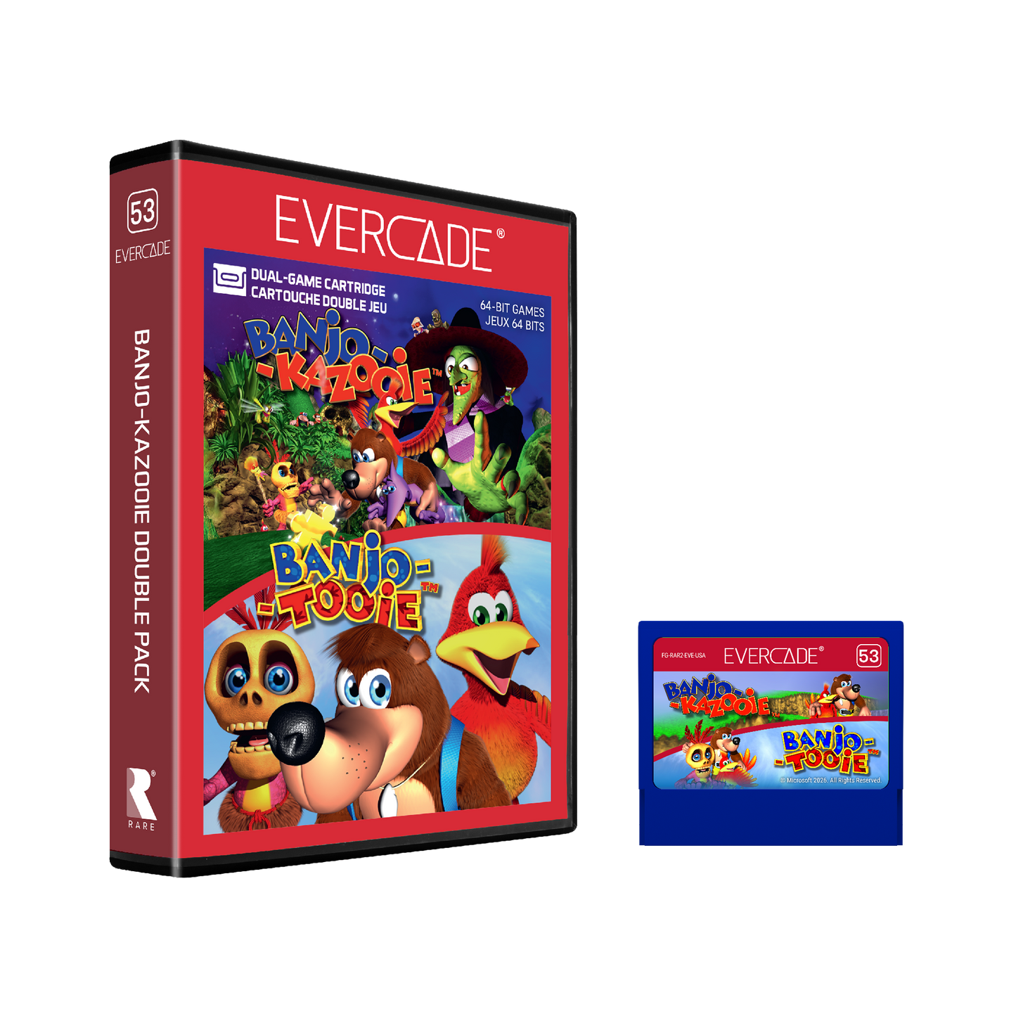 Evercade Banjo Kazooie Double Pack