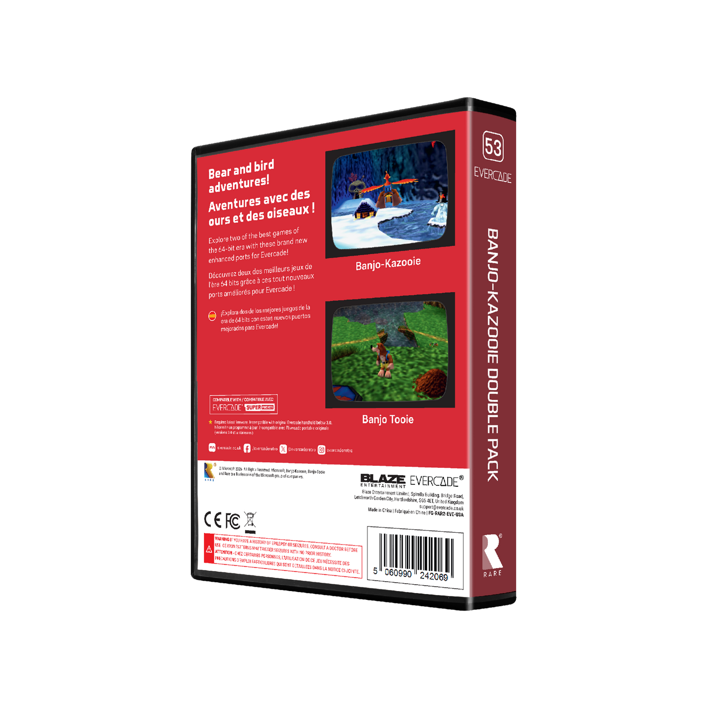 Evercade Banjo Kazooie Double Pack