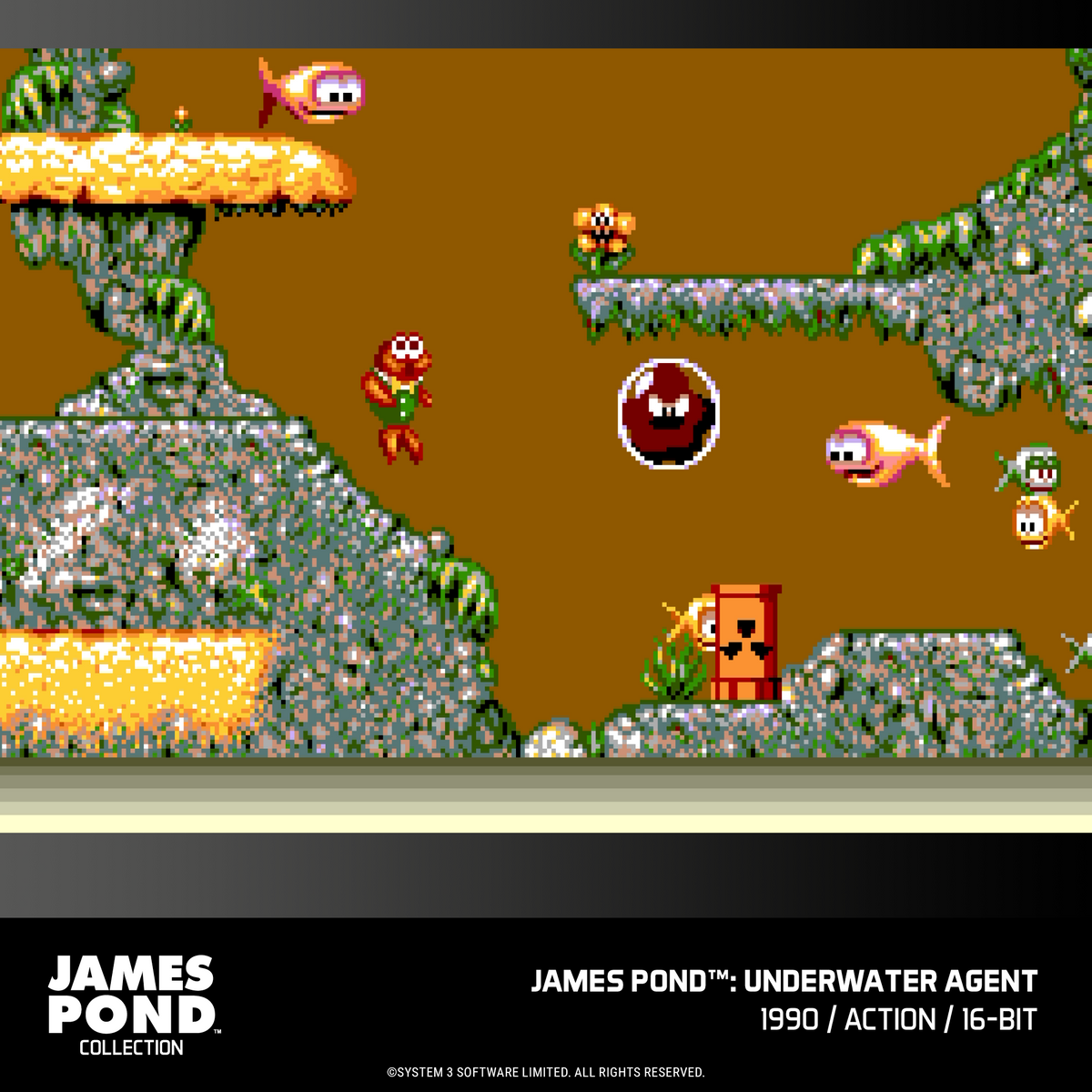 Evercade James Pond and The Last Ninja and IK Collection Bundle
