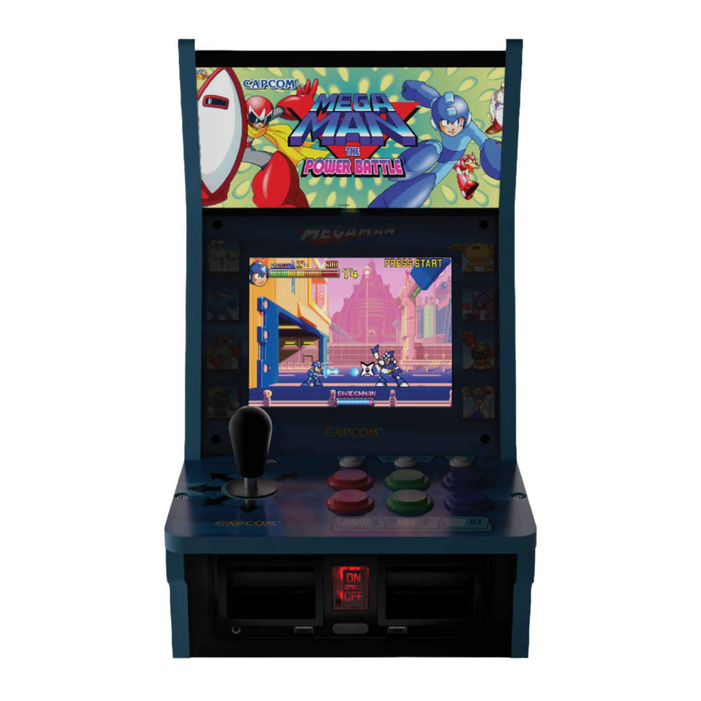 Evercade Alpha Mega Man Bartop Arcade