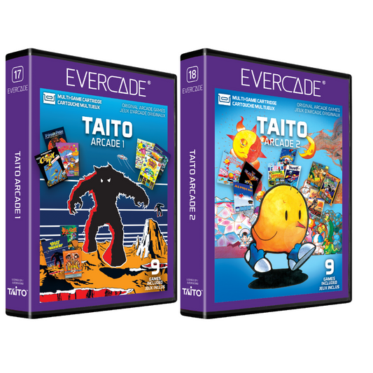 Evercade Taito Arcade Collections 1 & 2