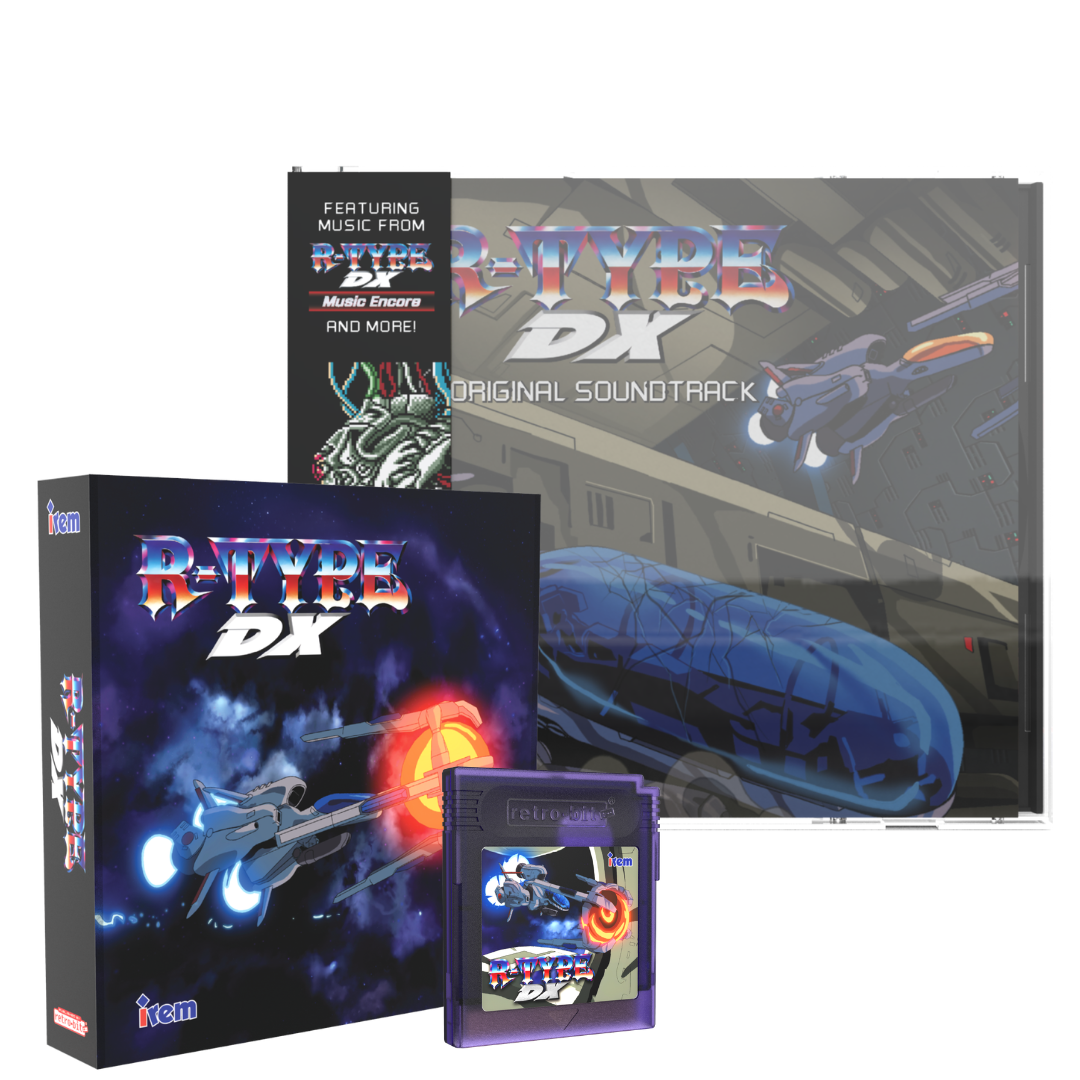 R-Type DX Collectors Cartridge for Gameboy With CD Soundtrack