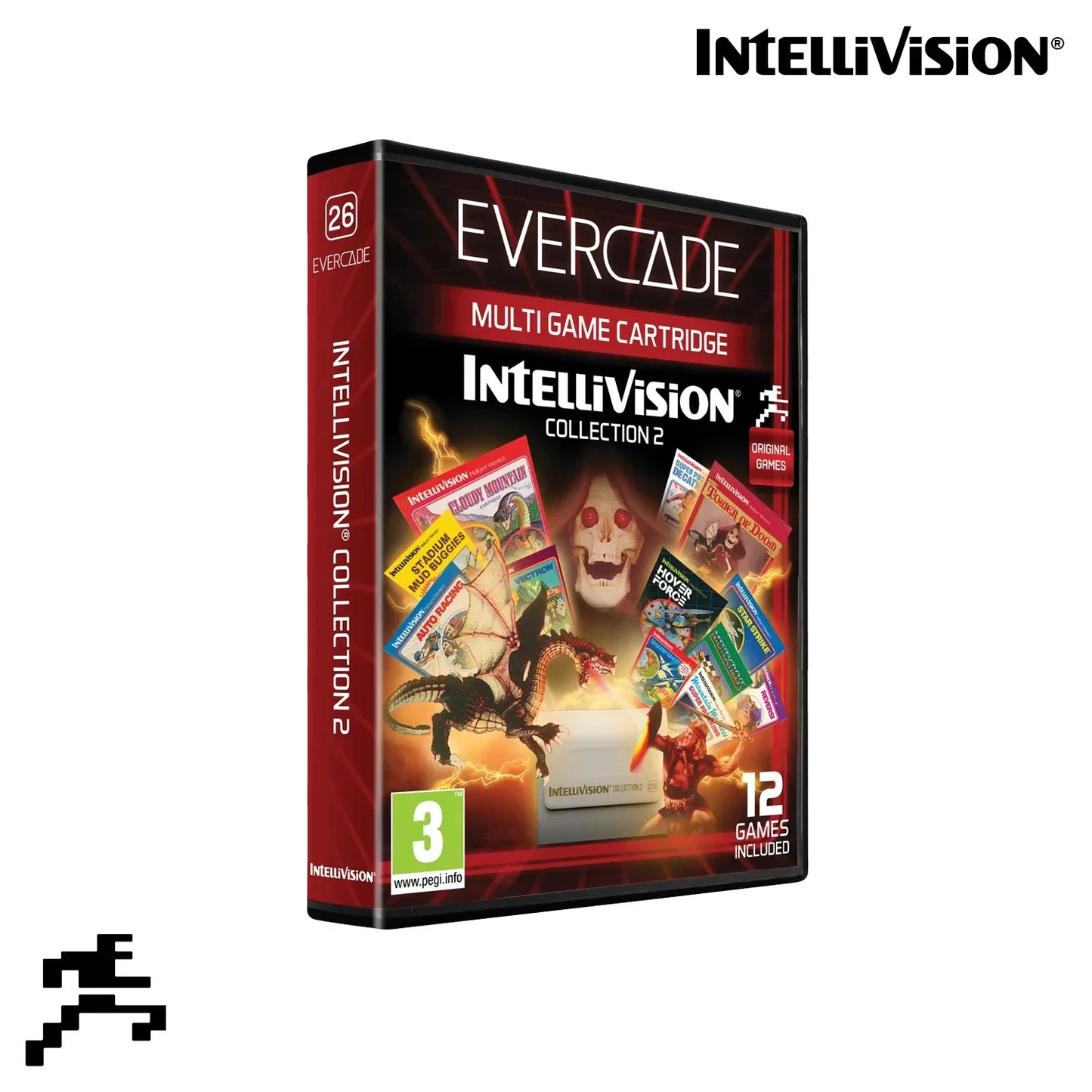 Evercade Intellivision Collection 2 - CastleMania Games