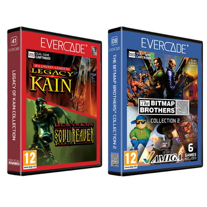 Evercade Legacy of Kain Collection & BitMap Brothers Collection 2