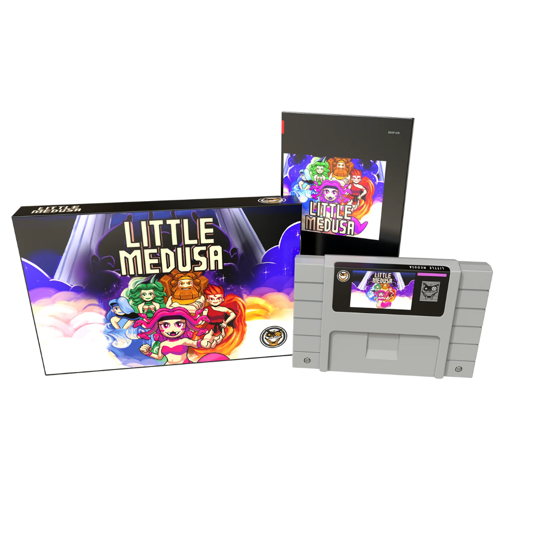 Little Medusa - Complete In Box With Manual (SNES)