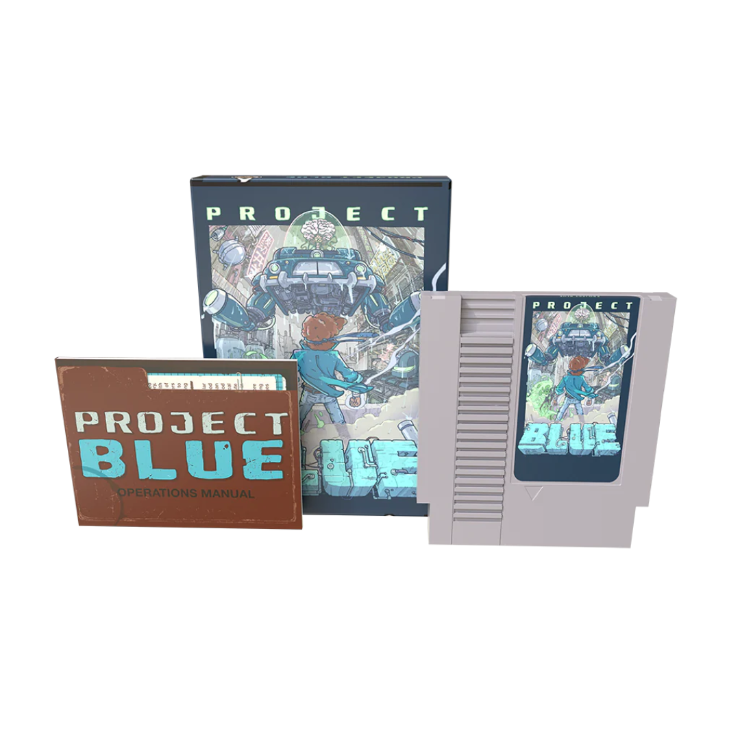 Project Blue - Complete In Box With Manual (NES)