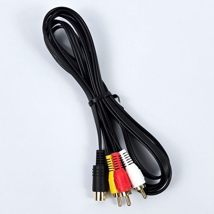 Sega Saturn S-Video and AV Cable