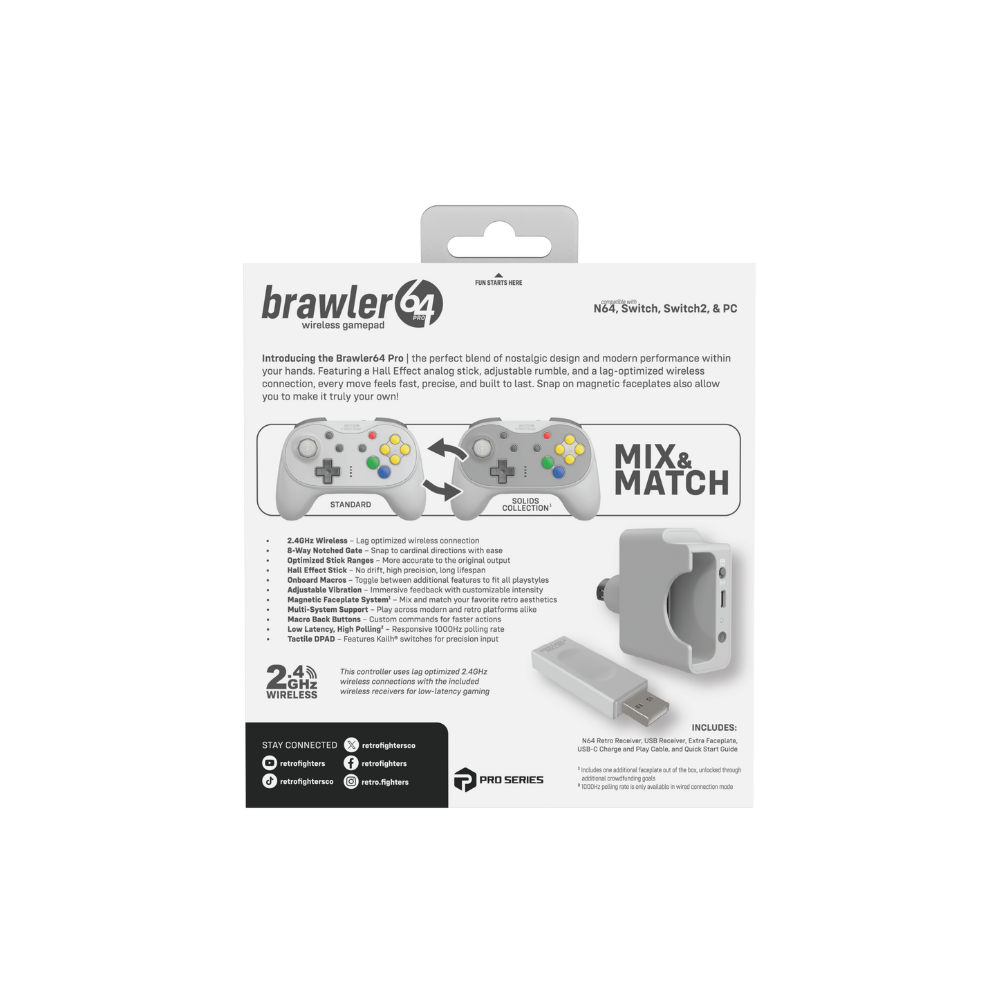 Retro Fighters Brawler64 Pro Series