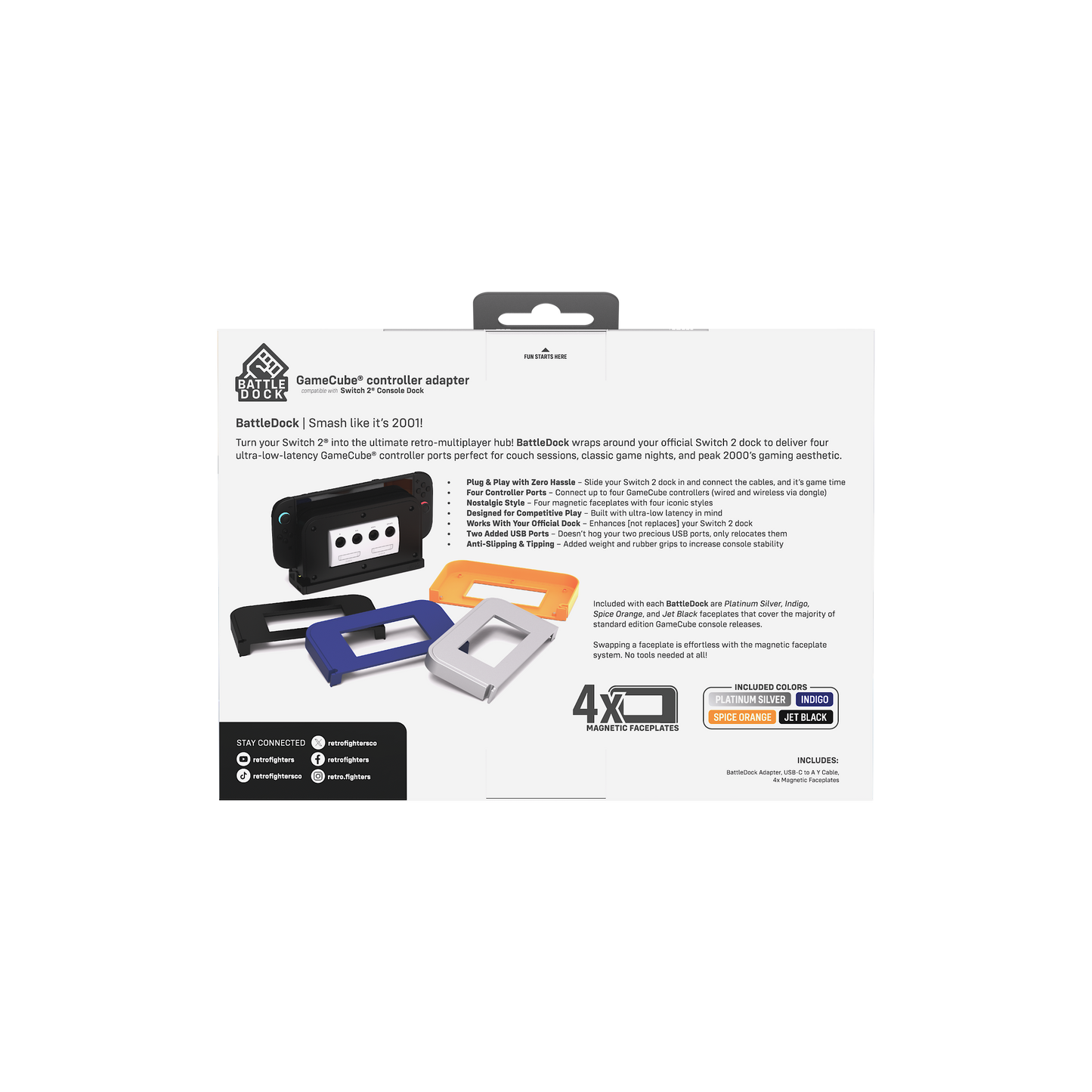 Retro Fighters Battle Dock for Switch2