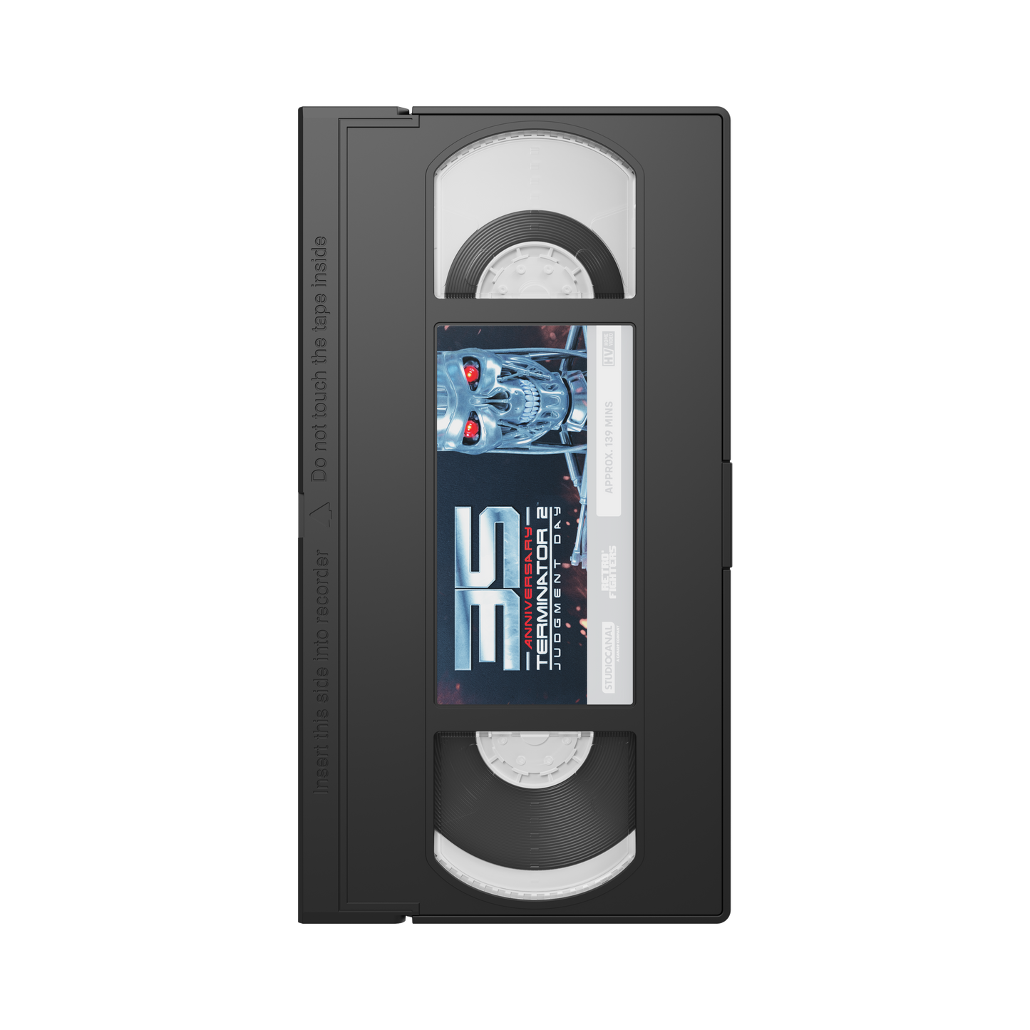Retro Fighters Terminator 2® Mini VHS Cassette Switch Game Case