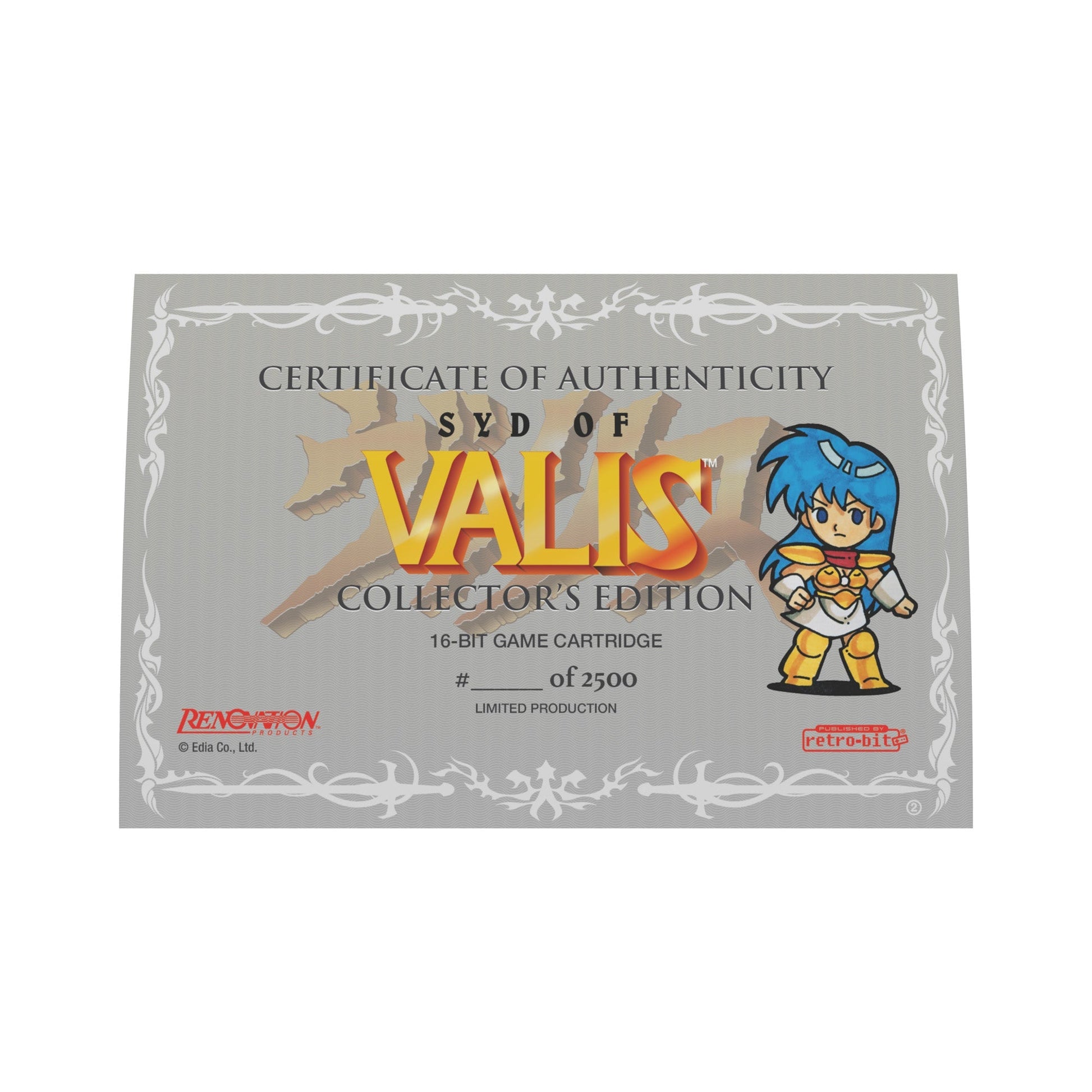 Syd of Valis - Collector’s Edition - CastleMania Games