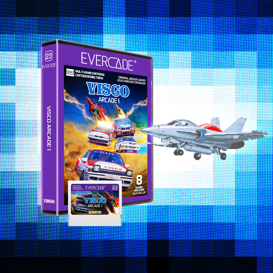 Evercade Visco Arcade 1 and 2 Bundle
