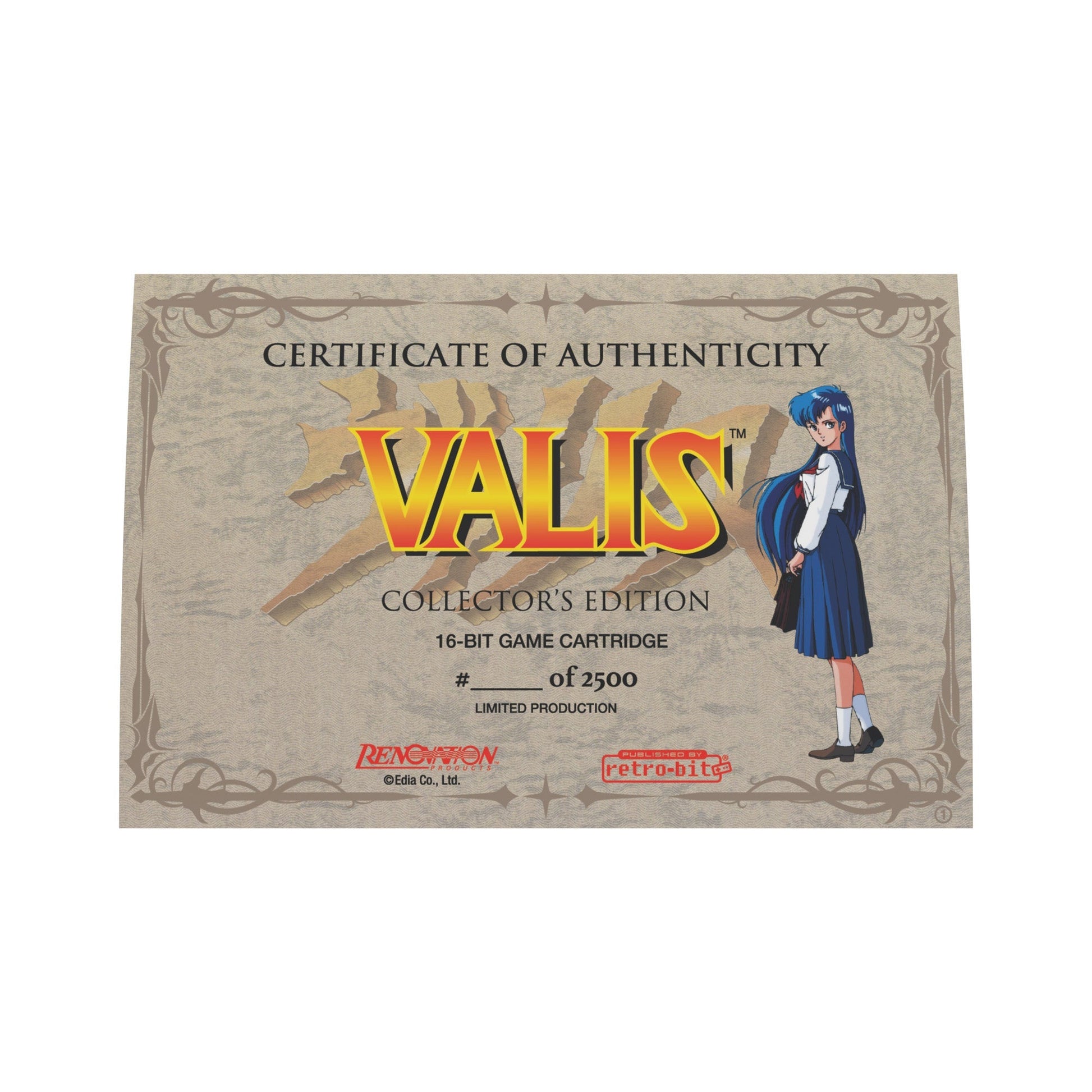 Valis: The Fantasm Soldier - Collector’s Edition - CastleMania Games