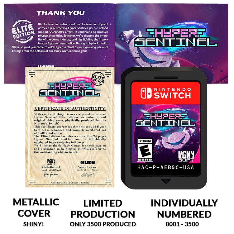 Hyper Sentinel (Elite Edition) [Nintendo Switch]