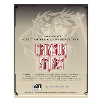 Crimson Spires [PlayStation 5]