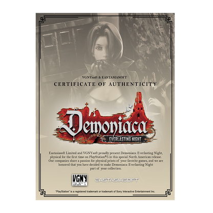 Demoniaca: Everlasting Night [PlayStation 5]