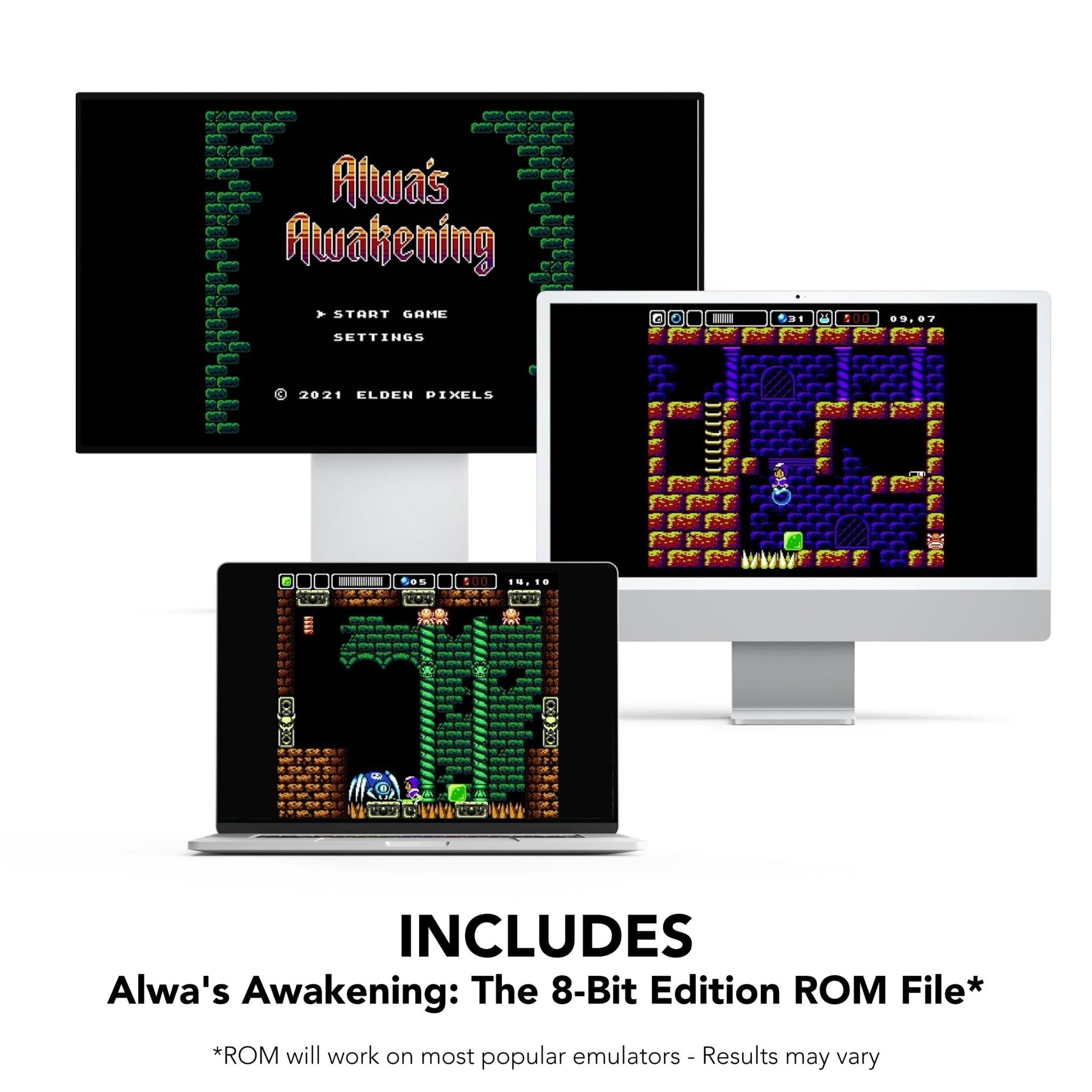 Alwa's Awakening: The 8-Bit Edition (Digical) – CastleMania Games