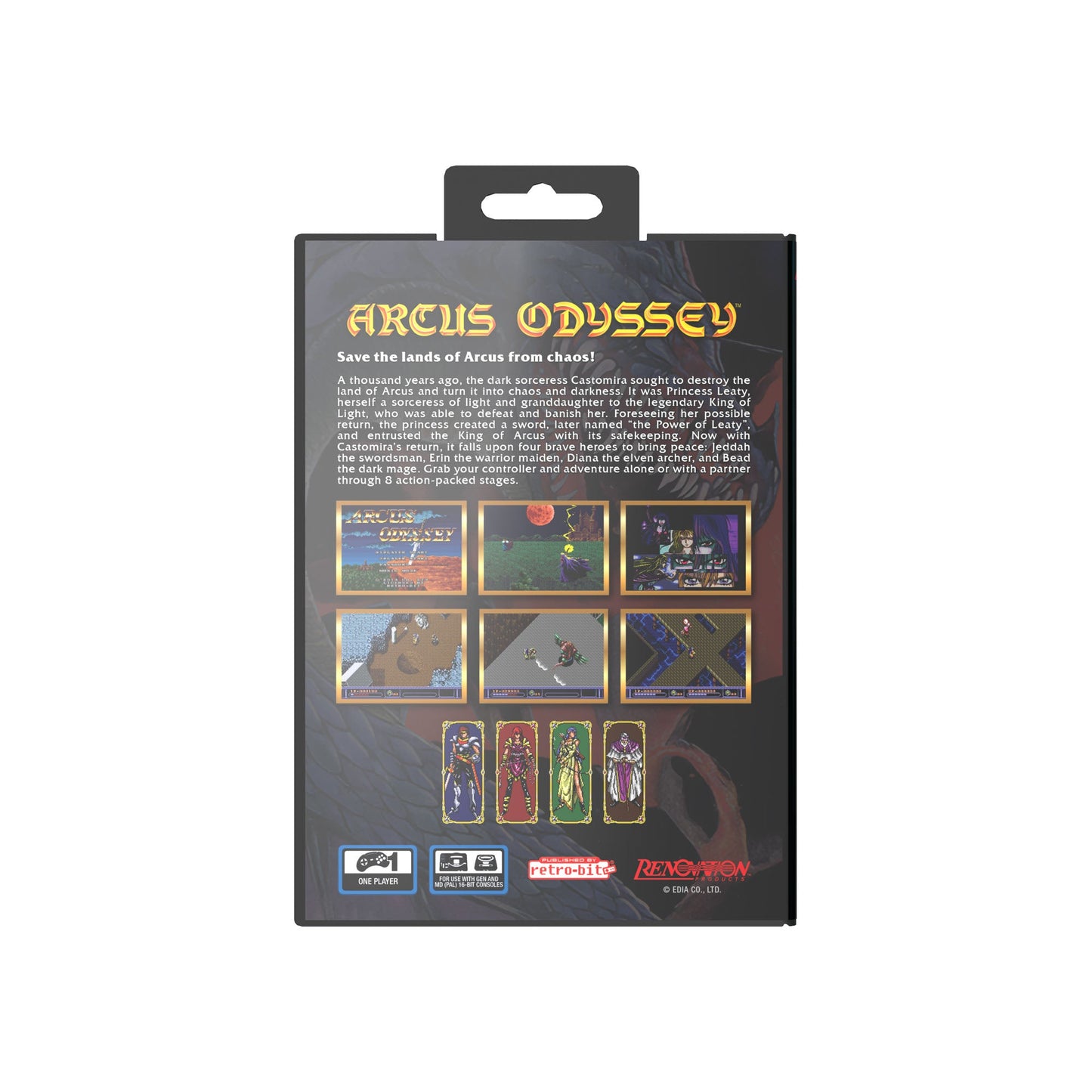 Arcus Odyssey & Psycho Dream Collector's Bundle for Genesis Game – CastleMania Games