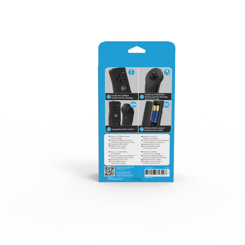 Armor3 Wii/Wii U Remote Plus Controller and Nunchuk Combo Bundle Set for Controller – CastleMania Games